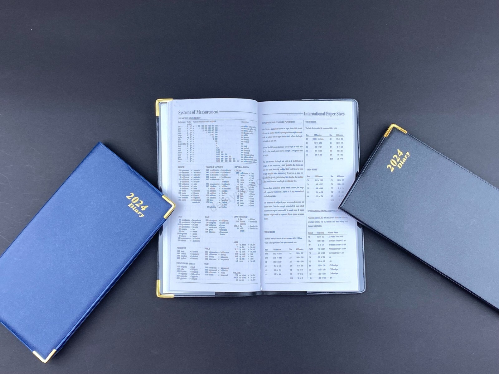 2024 PVC Soft Cover Pocket Diary Week To View Home School Work Office