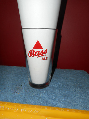 Vintage BASS ALE Pint BEER Glass Heavy Thick English Ale Pub Bar LIBBEY