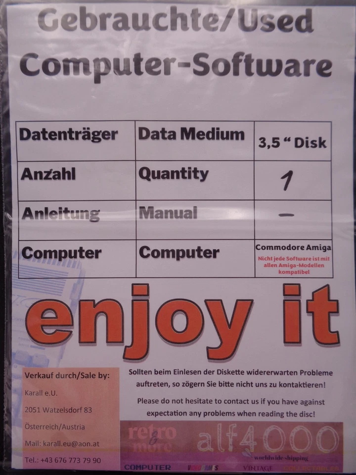 COMMODORE AMIGA -- DRUCKER TREIBER (INTERCOMP) - Bild 2 von 2