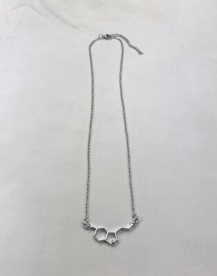 Biochemistry Biochem MOLECULE CHARM NECKLACE Pendant Serotonin New 21.5 