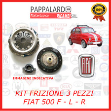 KIT FRIZIONE DISCO SPINGIDISCO CUSCINET 3 PEZZI VECCHIA Fiat 500 F L EPOCA 110 F