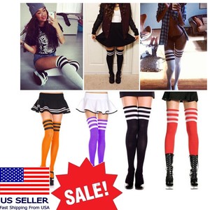 goth thigh high socks