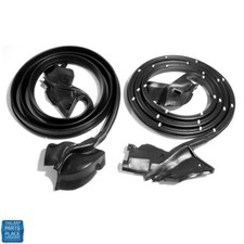 1973-77 Pontiac Grand Prix Door Weatherstrip Seals Pair - New