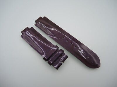 CLERC Armband, 21,5 mm, 12 mm, bracelet, strap, Lederarmband, NOS