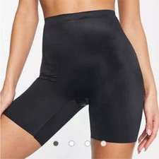 SPANX Shaping Shorts Black Satin Bottoms Tummy Smoothing Women’s Plus Size 2X