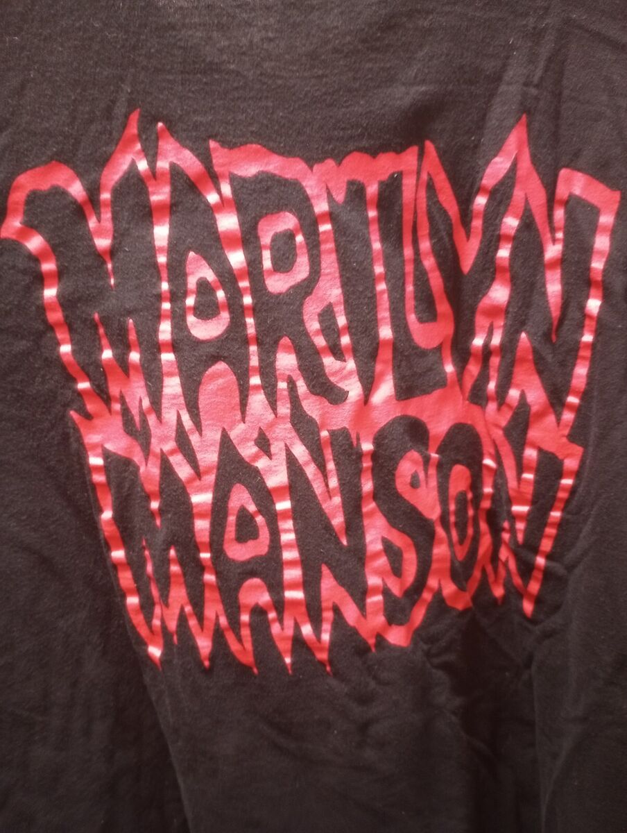 Marilyn Manson The Satanic Army Long Sleeve T-shirt Satan's Marilyn Manson The Satanic Army Long Sleeve T-shirt Satan's