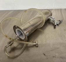 Olmstead Products 153 Stainless Steel Beer Draft Tap Tower 12'' tapper