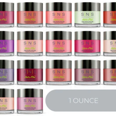 SNS Nails Gelous Coloris Couleur #200 - 600 Dipping Powder Système n0 Titan - Photo 1/2