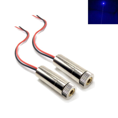 Modulo Laser A Punti Focalizzabile Blu Viola Da 12mm 405nm 20mW 50mW - Foto 6