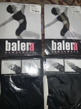 Balera DanceWear Style T90c Convertible Tights Child Size Lc Ballet Black 4 Pr