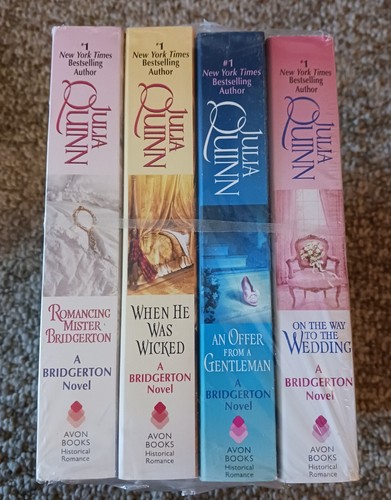 Julia Quinn-Bridgerton Book Series Complete 1-8 BRAND NEW