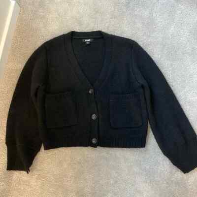 Apparis Black Marcella Cardigan, Size M/L