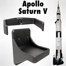 Vertical Wall Mount for Lego NASA Apollo Saturn V 92176 - 3d Printed