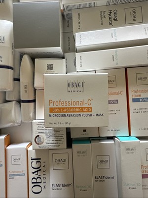 OBAGI Professional C Microdermabrasion POLISH+MASK 30% L-Ascorbic Acid 2.8oz 