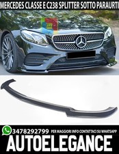 UNTER STOSSSTANGE MERCEDES E-KLASSE C238 AMG SPLITTER ABS SCHWARZ