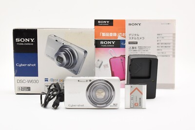 TOP MINT SONY Cyber-shot DSC-W630 Silver Camera Japanese TOP MINT SONY Cyber-shot DSC-W630 Silver Camera Japanese