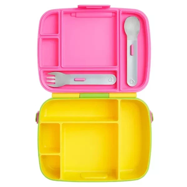 Munchkin Bento Box for Toddlers Leak-Proof Lunch Container