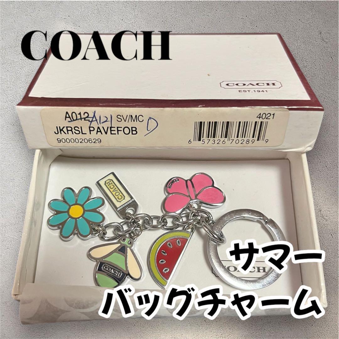 小物 VTG COACH SOHO KEY RING JKRSL PAVEFOB COACH - VTG COACH SOHO KEY RING JKRSL PAVEFOBの通販 by D.M.