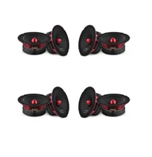 DS18 PRO-X6.4BM 500W Max 6.5" Midrange Loudspeaker With Bullet 4 Ohm 8 Speakers