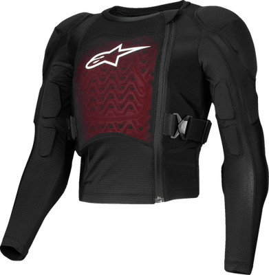 ALPINESTARS Youth Bionic Plasma LT Jacket - Black/White - Large 6540126-12-L