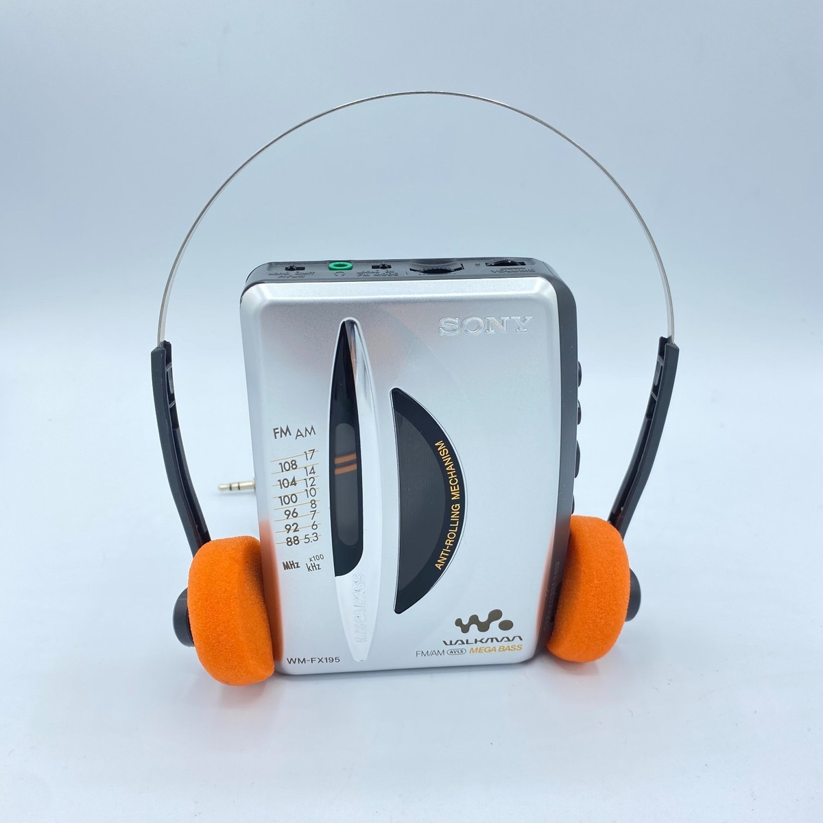 ⭐ Sony Walkman WM-FX195 AM/FM Cassette Player - Mega Bass