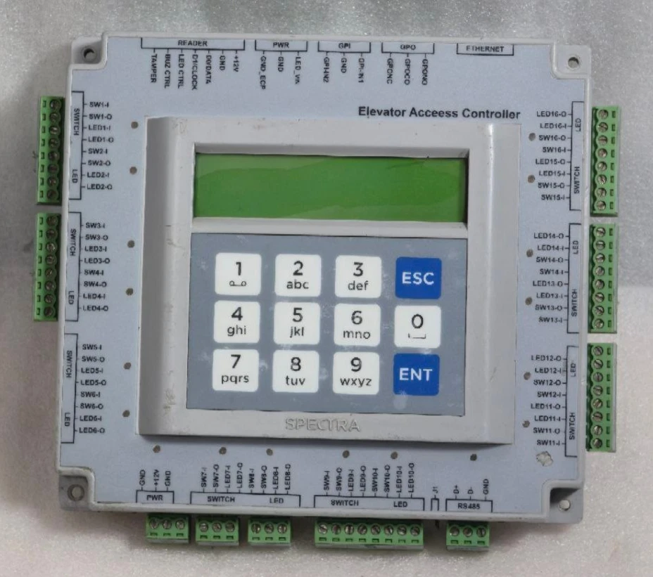 SPECTRA EAC LIFT & ELEVATOR ACCESS CONTROL SYSTEM PANEL 072001464 - Image 2 of 4