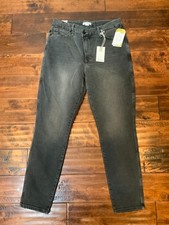 Good American Black Denim Good Curve Skinny Jeans NWT 149, Size 10 30