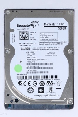 Seagate ST500LT012-1DG142 500GB 2,5'' SATA Laptop Festplatte. Getestet - OK