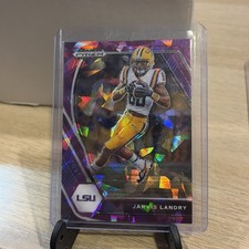 2021 Panini Prizm Draft Picks Purple Ice Prizm #62 - Jarvis Landry /149 🏈
