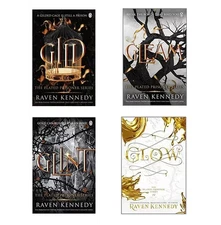 Raven Kennedy Plated Prisoner Series Books 1-4 Set (Gild, Glint, Gleam, Glow)