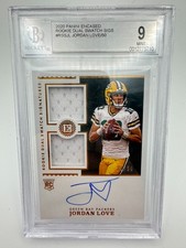 2020 Panini Encased Rookie Dual Swatch Signatures #RSSJL Jordan Love /50