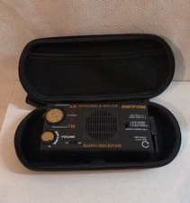 Vintage Nippon Rechargeable Dynamo and Solar Radio AM/FM