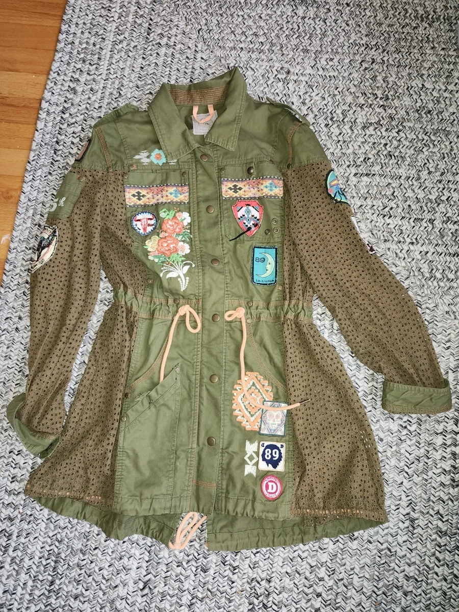 Embroidered Military Jacket Coats, Jackets & Vests for Women for