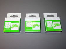 T50 3/8" Inch Galvanized T50 Staples, 20-Gauge 10mm - LOT OF 3000 1000 x 3 