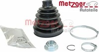 Metzger 751.079 Faltenbalgsatz FüR Antriebswelle Achsmanschette Set Satz