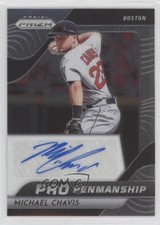 2020 Panini Prizm Pro Penmanship Michael Chavis #PP-MC Auto 02l6
