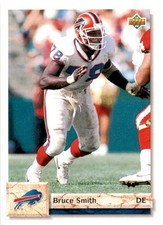 1992 Upper Deck Bruce Smith #586 Buffalo Bills