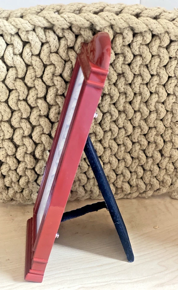 Cabina telefónica Pottery Barn marco de fotos rojo 8”x 3” tema Londres Inglaterra Foto 2 de 4