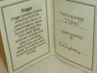 The World of Krystonia #1801 Shigger Box COA Card Made in England Krystal Panton — photo 3