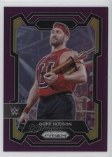 2024 Panini Prizm WWE Purple Prizm 40/149 Duke Hudson #182 11sd