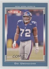 2006 Topps Total Total Blue Osi Umenyiora #434 0r5