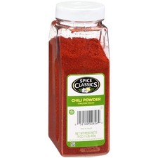 Spice Classics Chili Powder, 16 oz - 1 Pound Pack of 1 , Powder 16 Oz