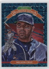 2020 Donruss Optic Diamond Kings Teal Velocity Prizm 1/35 Nelson Cruz #13 05bx