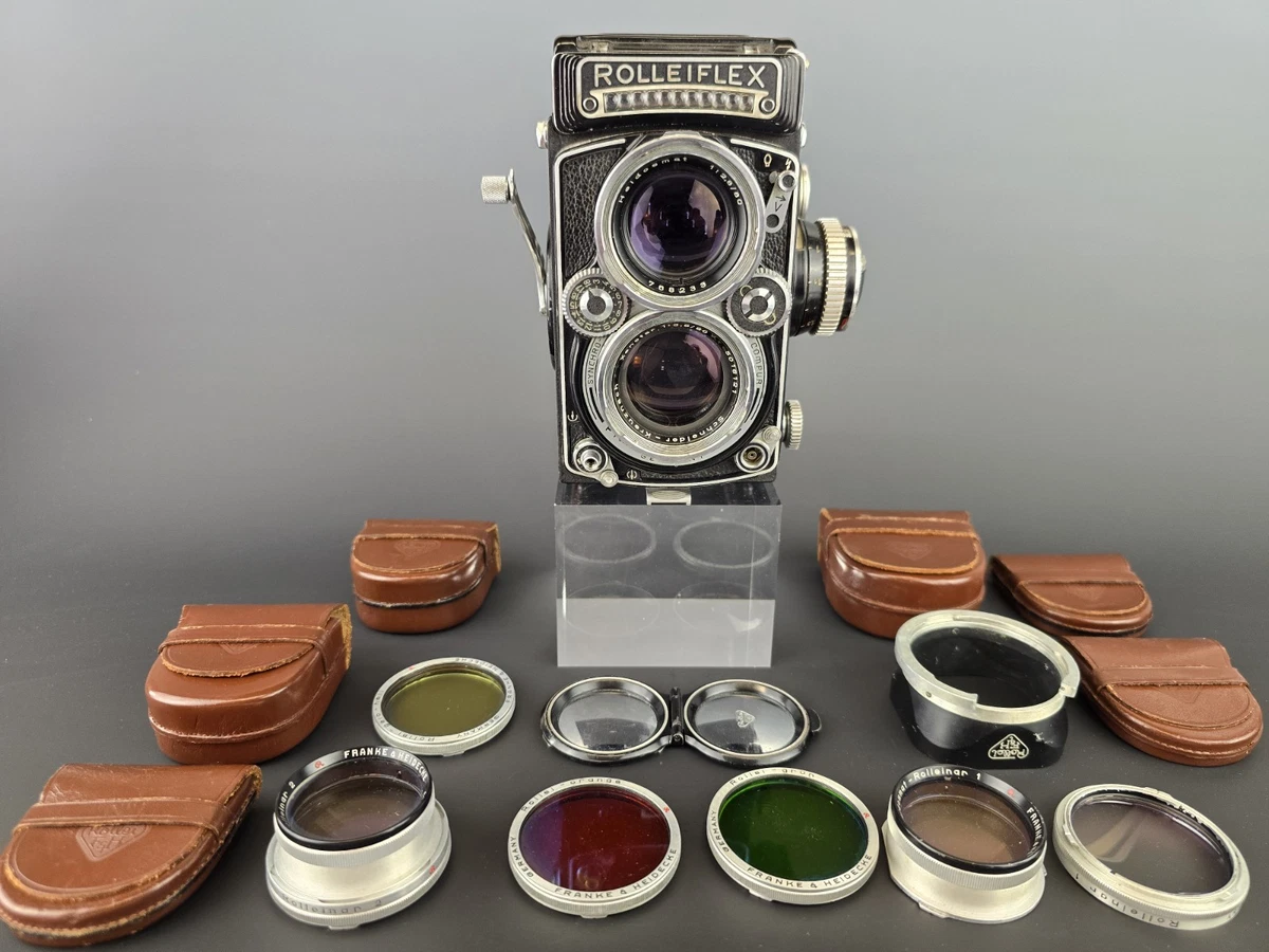 Rollei Rolleiflex 3.5A Automat MX Xenar 75mm F/3.5 TLR - Appareil Photo Collection Japon