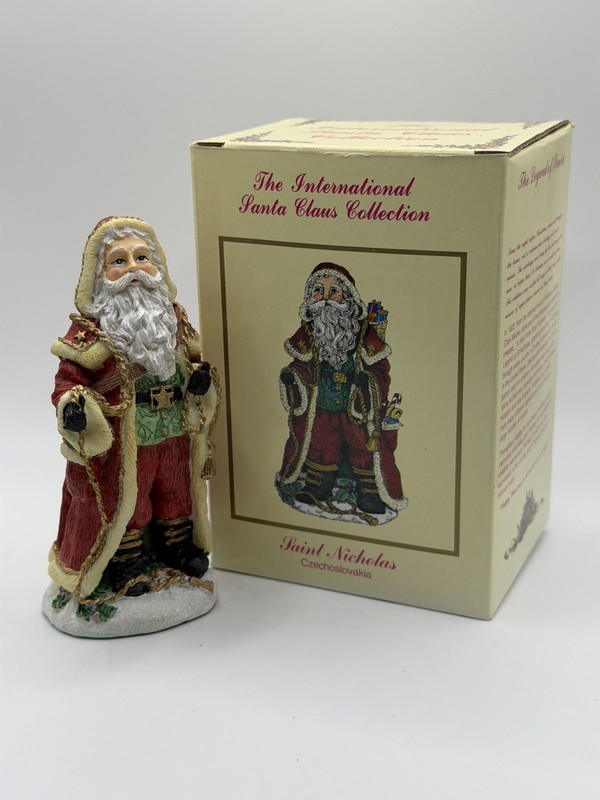 The International Santa Claus Collection Saint Nicholas Czechoslovakia SC23 1996