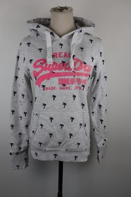 SUPERDRY Damen Sweatshirt Gr S Woman Casual Vintage Sport Baumwolle