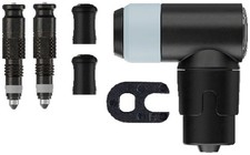 Schwalbe CLIK Conversion Kit with pump head, CLIK Valve Core, Replaces a Presta