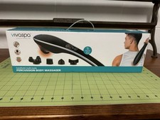 Vivaspa Handheld Multi-Node Body Percussion Massager New in Box 