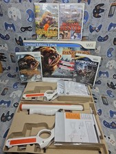 Cabela's Dangerous Hunts 2013 Box Pack W/ Top Shot Peripheral (Wii) + 4 GAMES 
