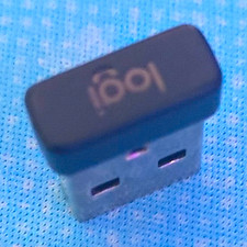Logitech USB Wireless Receiver Dongle Adapter, Black